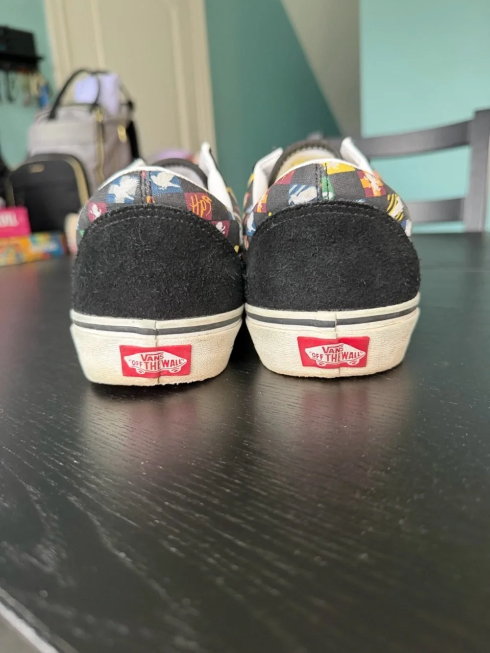 Harry Potter x Vans Mens 10 Hogwarts House Sneakers Gryffindor Ravenclaw